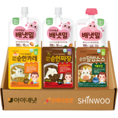 짜먹는 닭가슴살비트100g 1개+소고기브로콜리100g 1개+흑미소고기100g 1개+순한소스 카레 50g1개+짜장50g1개+차돌50g1개, 1개