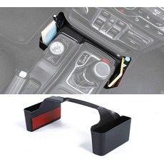 JWWY 지프 랭글러 JL JLU 및 글래디에이터 JT 4xe용 2018–2026+ 기어 트레이 오거나이저 기어 시프트 보관 박스 센터 콘솔 컴파트먼트 오거나이저 내부 액세, OEM Texture