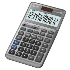 카시오 일반 계산기 JF-120FM, GRAY, 1개