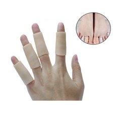 골프 골무 손가락 발가락 보호대 라운딩 굳은살 방지, 화이트 M