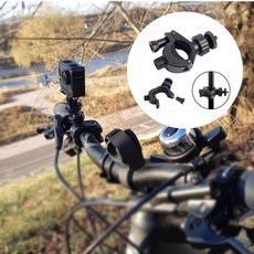 라이더굿즈 고프로 액션캠 자전거 핸들 거치대 마운트, 1개, 액션캠자전거거치대