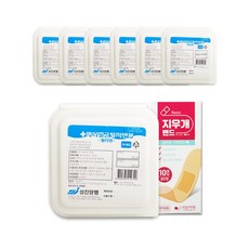멸균메디탈지면 + 밴드골드 플러스(BANDGOLD+) 성진 멸균메디탈지면(필터) 30개입 x 7개 코튼볼+ 지우개밴드 멸균밴드 10매, 1세트