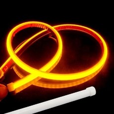 등기구 면발광 라이팅 LED 차량 LED바 고무소재 자동차 실리콘 50226EA 1(EA), 30cm 옐로우LED