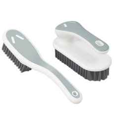 미노즈 운동화 의류 바닥 세척 청소솔 세트, 1세트, 그레이