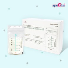 [공식판매처]스펙트라 클린 모유저장팩, 1개, 60개입, 클린 모유저장팩 180ml