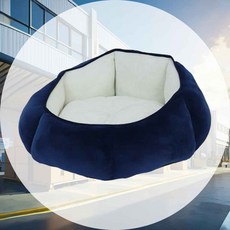 강아지 하우스 하퍼 차콜네이비 대형 생활공간활용 세탁관리편의 안정휴식환경 공간절약설계 일상휴식케어 중형펫사용