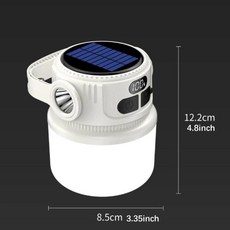 배낭여행용 태양광 캠핑 랜턴 텐트 램프 정원용품, 기본, 1. Orange