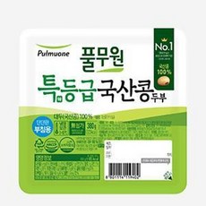 풀무원 단단한 부침용 두부, 380g, 2세트