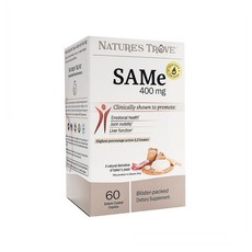 Nature's Trove SAM-e S-아데노실-L-메티오닌 400mg 60정, 1세트