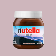 누텔라 초코잼 대용량 370g, 3개