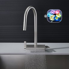 루미노바 LV-18000 주방 프리미엄 와이드 싱크대 폭포수전 전국설치 한스그로헤 아쿠노 타입, 1개