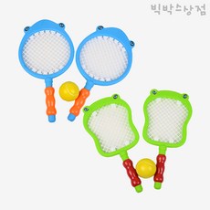 5000 애니멀 안전라켓 세트 유아 어린이 배트민턴 라켓볼세트 스포츠완구 공놀이 장난감, 1개