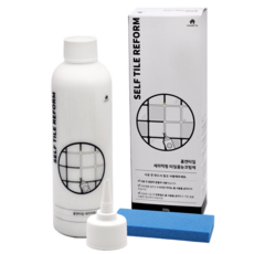 홈앤타일 세라믹형 타일줄눈리폼코팅제 벽타일시공전용 아크릴에멀젼 300g, 1개