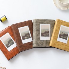 콜북 미니 탑로더 포카 앨범 포토북 사진첩 포카바인더 콜렉트북, 상세페이지 참조, 빈티지포토북 그레이