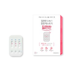 질편한 3in1 질염 테스트기, 1개입, 1개
