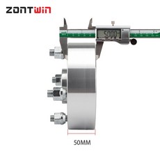 허브스페이스 휠 25/30/35/127mm PCD 5x71.6 CB mm 스페이서 어댑터 2 개 크라이슬러 퍼시픽 보이저 닷지 JCUV 여행 durango용, [08] 2PCS 50mm M14xP1.5