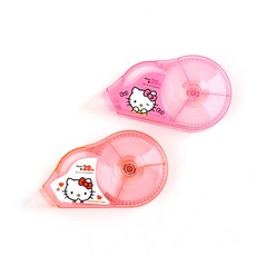 헬로키티 수정테이프 1p 오래쓰는 화이트 사무용품 수정테잎 필기 메모