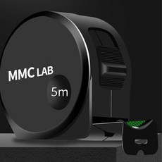 MMC 고휘도 형광 5m 줄자 작업 정밀 측정 자동 잠금 기능 강력한 내구성 DIY공구, 단품, 단품