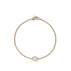 존하디 러브스트럭™ 골드 다이아몬드 브레이슬릿