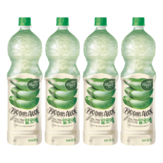 웅진식품 자연은 알로에 1.5L 4개