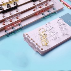 제본링 3공 플라스틱 스프링 루즈링 다이어리만들기 2203_EA, 화이트