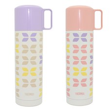 THERMOS 膳魔師 不銹鋼真空保溫瓶 500ml, 1個, 紫色