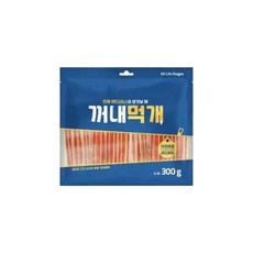 꺼내먹개 강아지 간식 스틱 훈련용 치킨 어포 샌드위치 300g, 1개