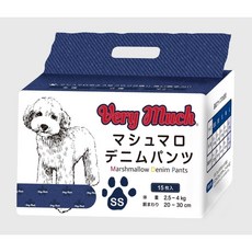 Very Much Marshmallow Denim Pants 寵物生理褲, 1個, SS(15入),超取限2包