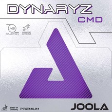 [줄라]DYNARYZ CMD (다이나리즈 CMD) 탁구러버/컬러러버, 블랙, 1개