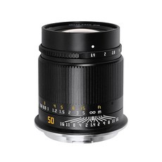 []명장 광학 TTArtisan 50mm f1.4 ASPH (캐논 RF 마운트) (블랙)[2년 보증 첨부], 상세페이지 참조, 1개