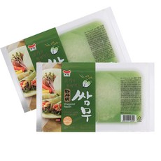 일미 일가집 와사비 쌈무 1kg 2개