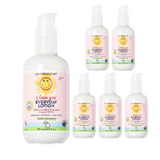 캘리포니아베이비 아이 러브 유 에브리데이 유아로션, 251ml, 6개
