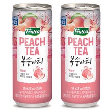 푸르티 복숭아티 240ml x 30캔, 1ml, 30개