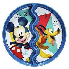 더퍼스트이어스 디즈니 석션 플레이트 아동접시, 1개, Mickey Mouse