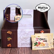 쌍문상회 데일리요거트 견과선물 50봉 선물 아몬드 크랜베리 선물세트 감사선물 하루너츠 하루견과 넛츠앤 견과류 - 40872EA, 본상품