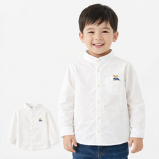 유아동 남방 아동 남아 여아 긴팔 면셔츠 봄가을 키즈 데일리룩