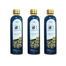 홀렌 맛더한 더리얼 굴소스 만능소스 500g 3개, 1개, 1ml