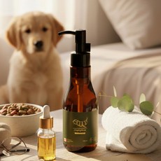 에코펫 반려동물 캐나다 물개오일 150ml 강아지 눈물자국 영양제 루테인 오메가오일, 오메가3, 1개