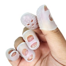 비에스업 악기 바느질 사무용 손가락 골무 10p, 10개입, 화이트