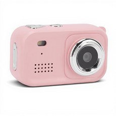 LAISANIM 1080P 여성용 소형 바디 카메라 휴대용 액션 스냅 캠 엄지 사이즈 핸즈프리 녹화 신체 착용 웨어러블 최대 128G 지원 (핑크), 핑크