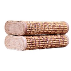 편백나무 베개 구슬 경추 목침베개 편백베개 일자목 거북목, 타원형대나무(기본)