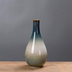 【開發票/統編】窯變小花瓶 中式客廳插花 乾燥花擺飾 現代輕奢玄關電視櫃陶瓷家居裝飾 客廳/茶室擺飾 960112, 08