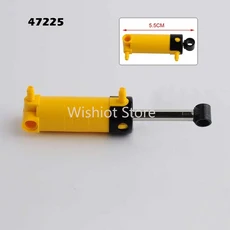 MOC 공압 부품 에어 탱크 게이지 액추에이터 실린더 펌프 스위치 호스 파워 브릭 Legoeds 빌딩 블록, 03 47225