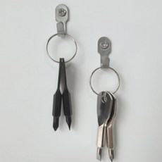 아미브로 부착식 스텐 걸이형 후크 열쇠걸이