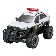 해피넷트(Happinet) 1/18 RC 도요타 RAV4 경찰차(대상 연령 6세~)