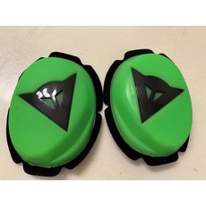 Moto壞 丹尼斯 滑塊 Dainese pista 滑塊-耐磨防護、靈活操控，騎士賽道必備, 1個, 綠,統一