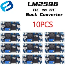 출력 LM2596S 스텝 다운 모듈 DC-DC 벅 컨버터 전압 레귤레이터 변환 공급 장치, 10 10PCS-LM2596 DC-DC