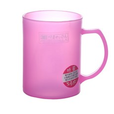 雷霆百貨 抗菌不倒杯 430cc 塑膠杯 牙刷杯 衛生杯 台灣製, S417 粉, 1個, 粉