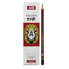 문화연필 더존 4B, 12개