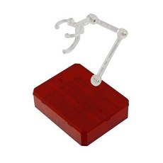 꿈그림 수납형 액션베이스(투명빨강)(건담.피규어 등) cha*6307Nt